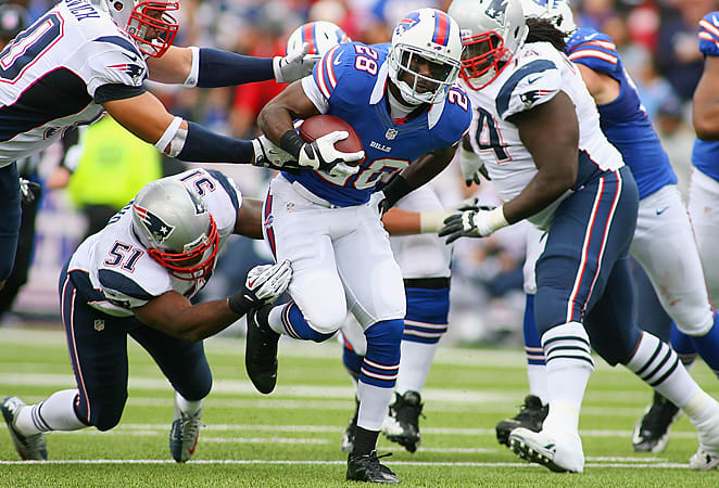 C.J. Spiller gained more yards per carry last season than all but Robert Griffin III and Adrian Peterson.